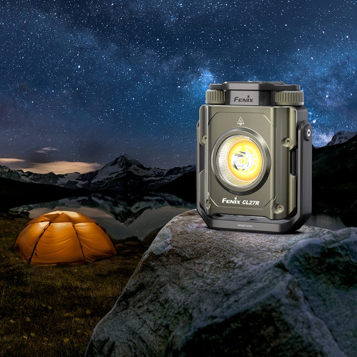 Latarka kempingowa Fenix CL27R zielona-7 188