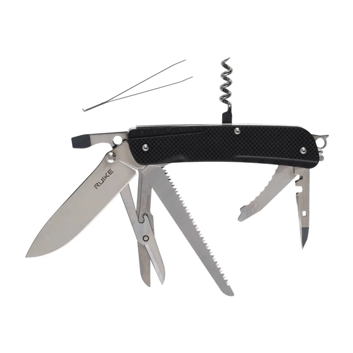 Scyzoryk Ruike LD42-B wielofunkcyjny, czarny- 1983