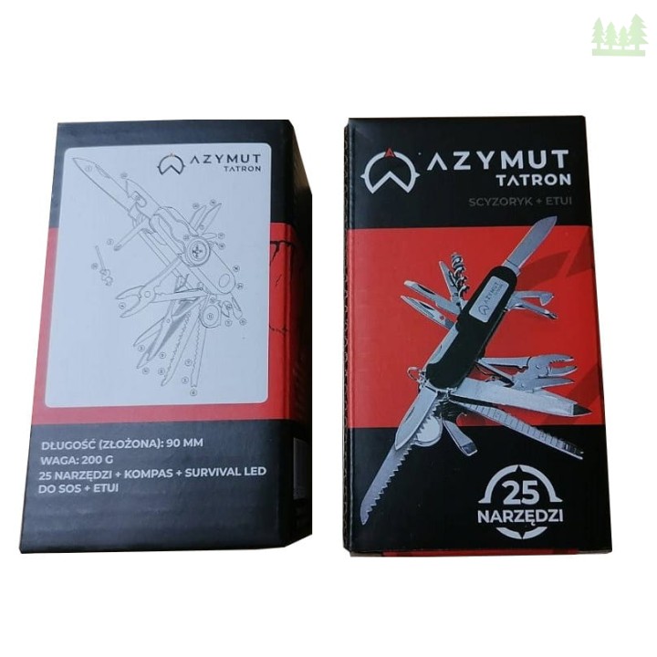 Scyzoryk Azymut Tatron czarny z kaburą-7 2018