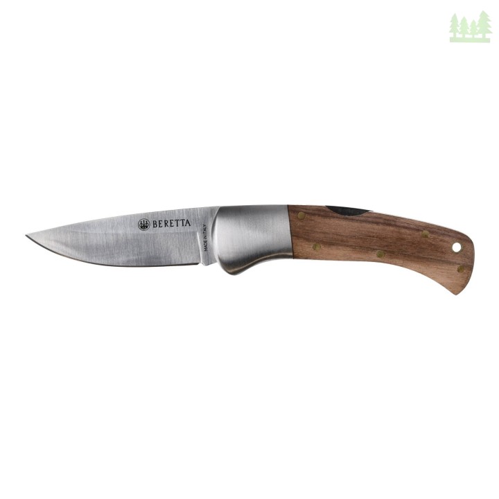 Nóż myśliwski Beretta składany Reedbuck brązowo/pomarańczowy- 2134
