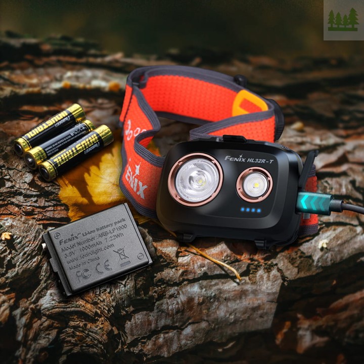 Latarka czołowa Fenix HL32R-T czarna-5 204