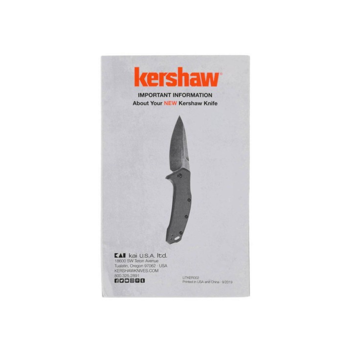 Nóż składany Kershaw Tumbler Red 4038RD-5 2206