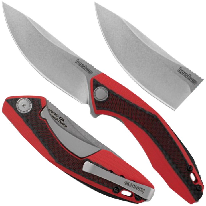 Nóż składany Kershaw Tumbler Red 4038RD-6 2206