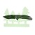 Nóż składany Kershaw Lateral Black Serrated 1645BLKST- 2229