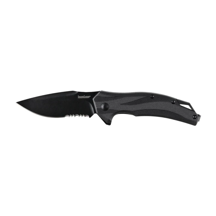 Nóż składany Kershaw Lateral Black Serrated 1645BLKST- 2229