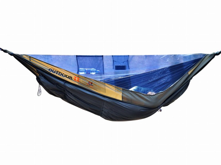 Hamak Flyhamak OutDoor II ciemnooliwkowy- 2271