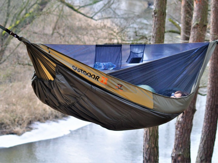 Hamak Flyhamak OutDoor II ciemnooliwkowy-1 2271