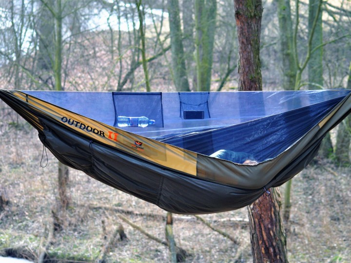 Hamak Flyhamak OutDoor II ciemnooliwkowy-5 2271