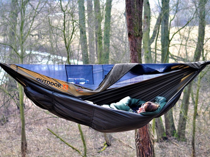 Hamak Flyhamak OutDoor II ciemnooliwkowy-6 2271