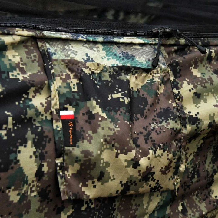 Hamak TigerWood Ważka V2 long z moskitierą camo-2 2298