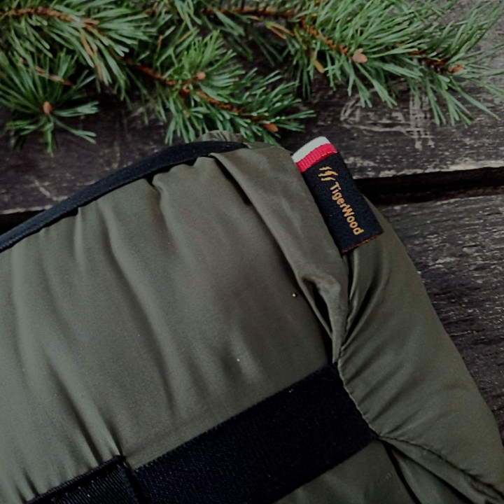 Podpinka do hamaka TigerWood Underquilt Marra 2.0 200 cm, oliwkowa-5 2320