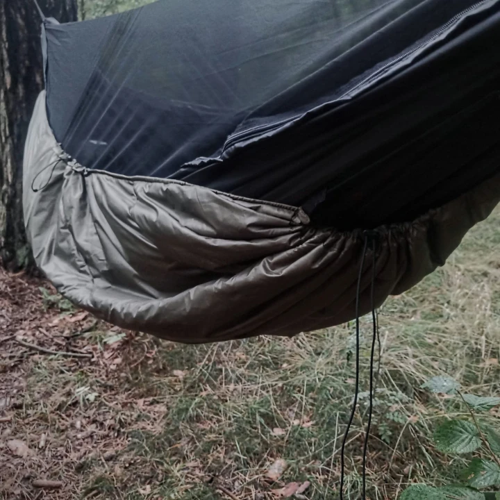 Podpinka do hamaka TigerWood Underquilt Marra 2.0 230 cm, oliwkowa-2 2321