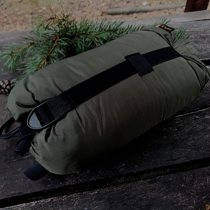 Podpinka do hamaka TigerWood Underquilt Marra 4.0 200 cm, oliwkowa-6 2322