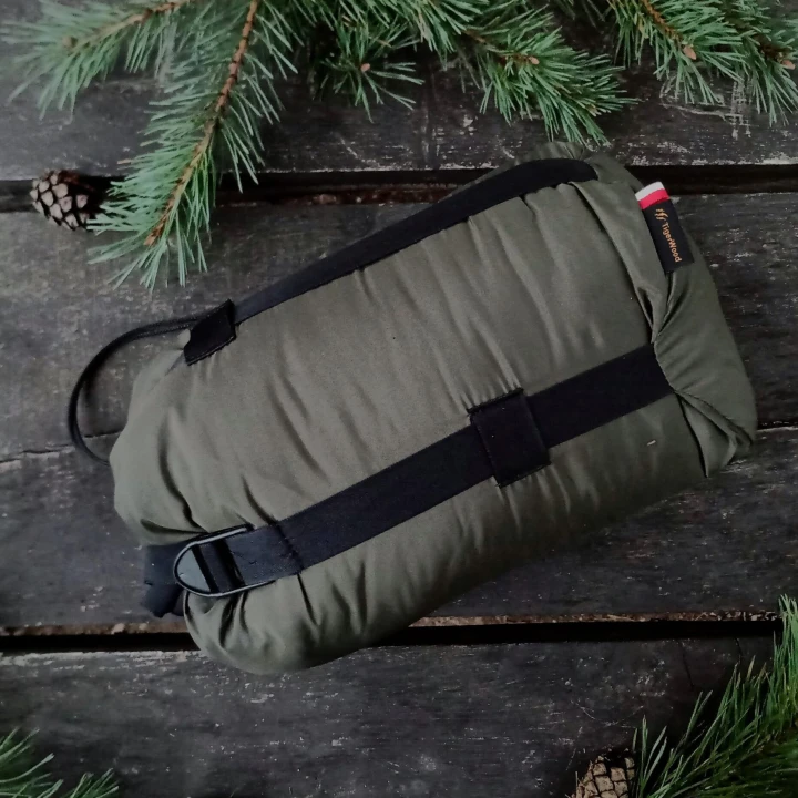 Podpinka do hamaka TigerWood Underquilt Marra 4.0 230 cm, oliwkowa-4 2323