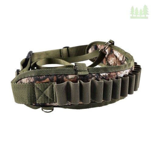 Pas Forsport na amunicja 12/16 srut, kamuflaż leśny- 2346