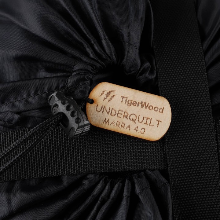 Podpinka Underquilt TigerWood Marra 2.0 Climashield Apex 4.0 200 cm, czarna-3 2379