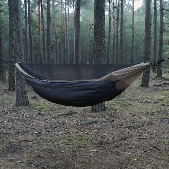 Podpinka Underquilt TigerWood Marra 2.0 Climashield Apex 4.0 200 cm, czarna-6 2379