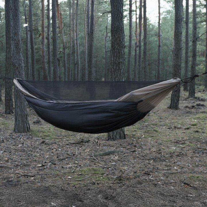 Podpinka Underquilt TigerWood Marra 2.0 Climashield Apex 4.0 200 cm, czarna-8 2379
