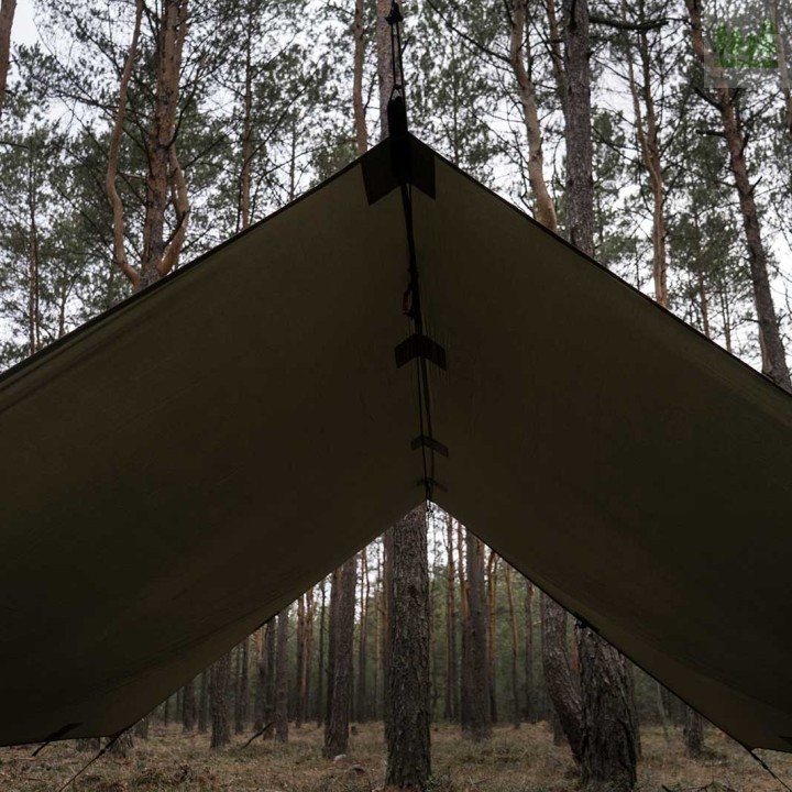 Tarp TigerWood 3 m x 4 m oliwkowy-3 2406