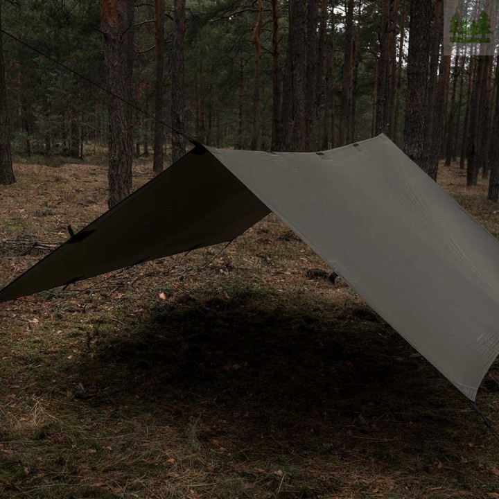 Tarp TigerWood 3 m x 4 m oliwkowy-4 2406