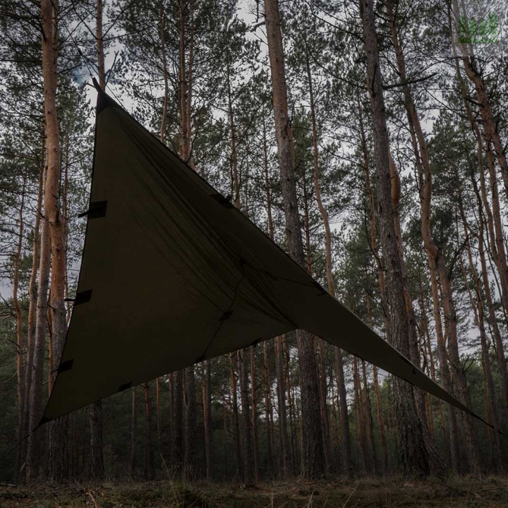 Tarp TigerWood 3 m x 4 m oliwkowy-5 2406