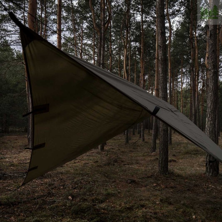 Tarp TigerWood 3 m x 4 m oliwkowy-6 2406