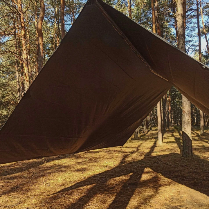 Tarp TigerWood 3 m x 2 m czarny-6 2407