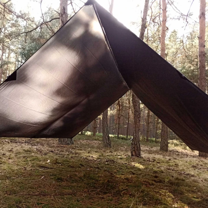 Tarp TigerWood 3 m x 3 m czarny-3 2408
