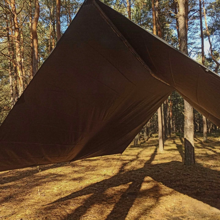 Tarp TigerWood 3 m x 3 m czarny-6 2408
