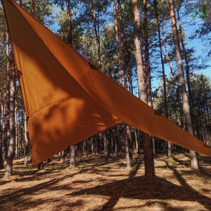 Tarp TigerWood 3 m x 2 m coyote-2 2410