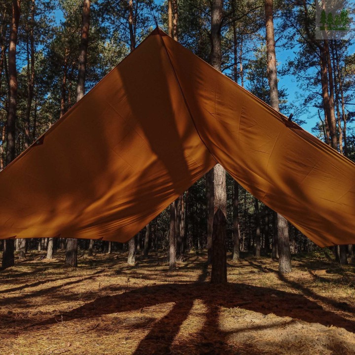Tarp TigerWood 3 m x 2 m coyote-4 2410