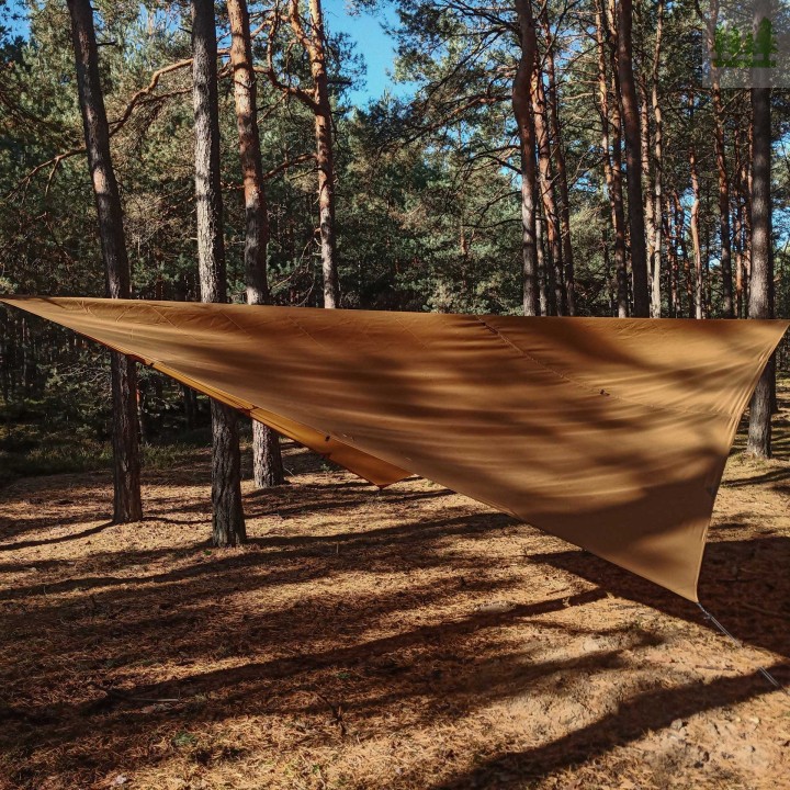 Tarp TigerWood 3 m x 2 m coyote-6 2410