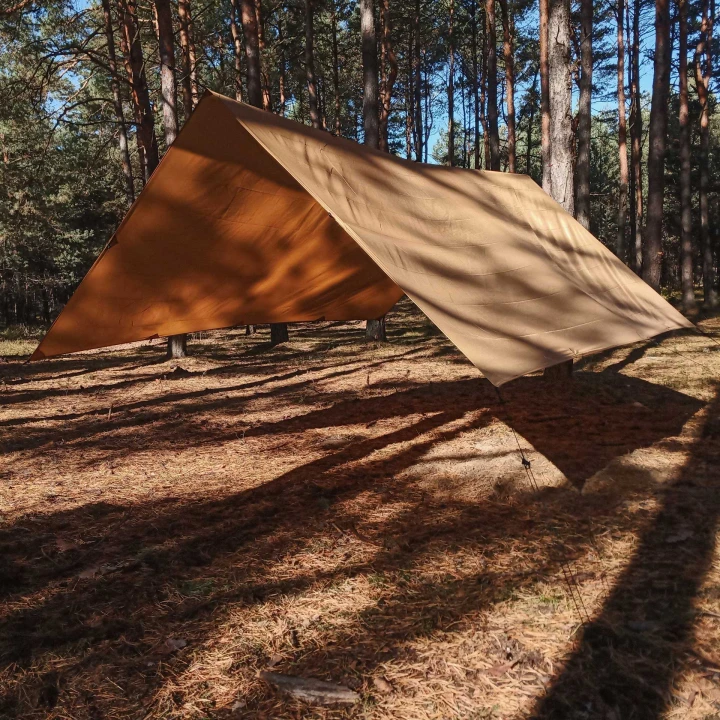 Tarp TigerWood 3 m x 3 m coyote-2 2411