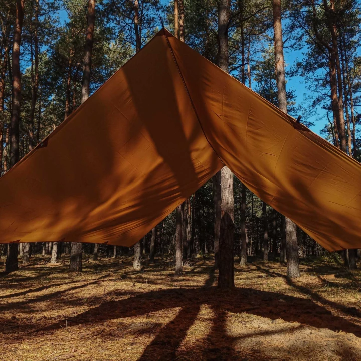 Tarp TigerWood 3 m x 3 m coyote-3 2411