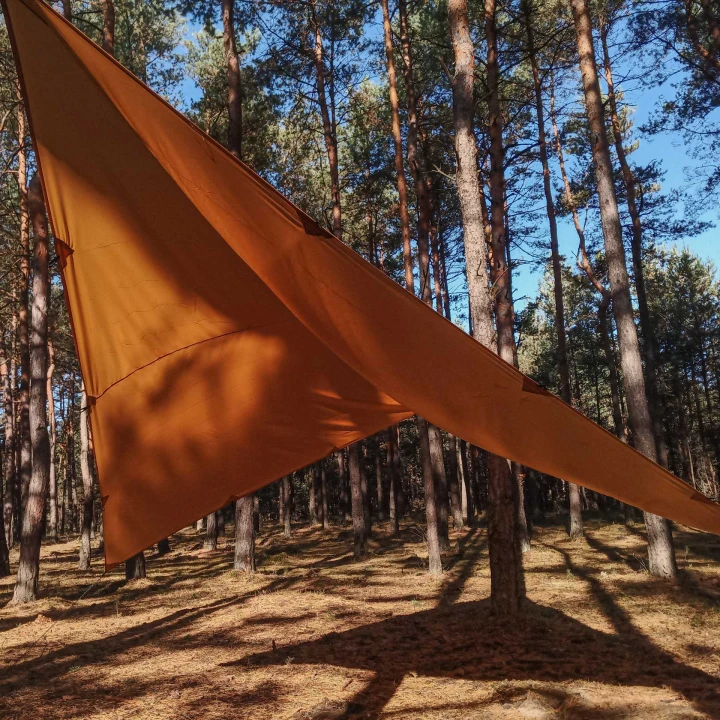Tarp TigerWood 3 m x 3 m coyote-5 2411