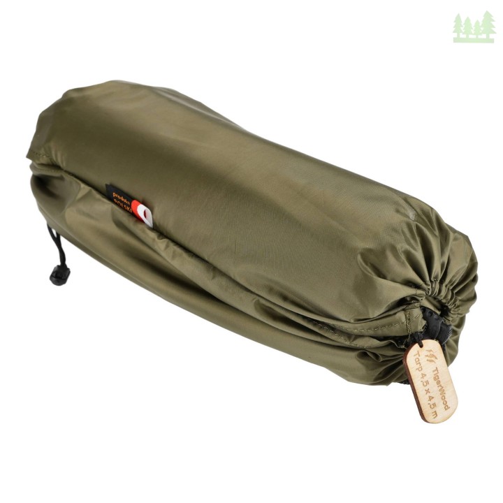 Tarp termo TigerWood 4,5m x 4,5m oliwkowy-1 2434