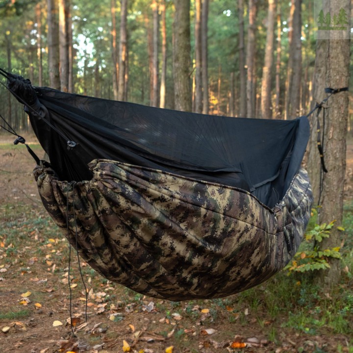 Podpinka TigerWood Underquilt Marra 4.0 200 cm kamuflaż-2 2440