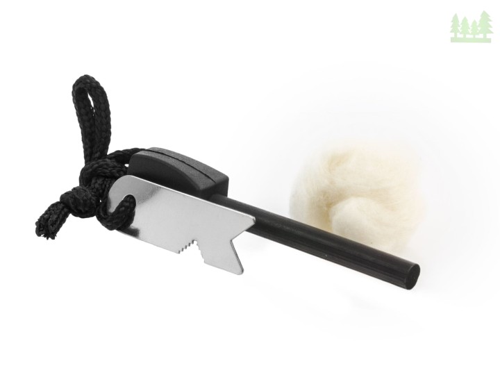 Krzesiwo z zestawem rozpalającym w etui-1 2466