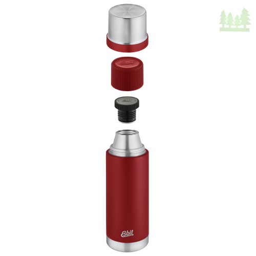 Termos Esbit Sculptor Vacuum Flask 1 l burgund-1 2521