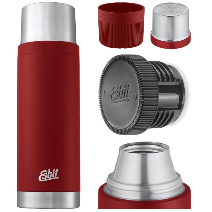 Termos Esbit Sculptor Vacuum Flask 1 l burgund-5 2521