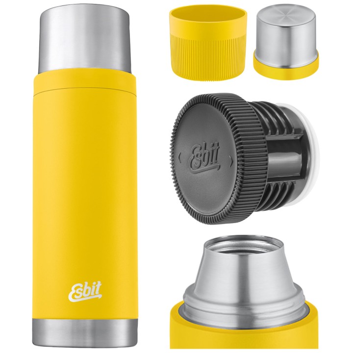 Termos Esbit Sculptor Vacuum Flask 1 l żółty-4 2524