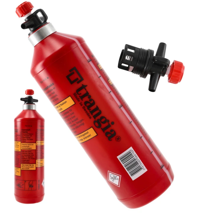 Butelka Trangia na paliwo turystyczne 1,0 l czerwona-3 2585