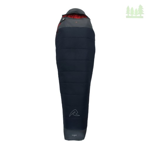 Śpiwór syntetyczny Robens Moraine II dla praworęcznych +5 (195 cm) - granatowy- 2658 