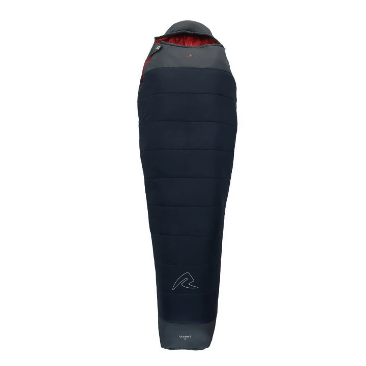 Śpiwór syntetyczny Robens Moraine II dla praworęcznych +5 (195 cm) - granatowy- 2658 