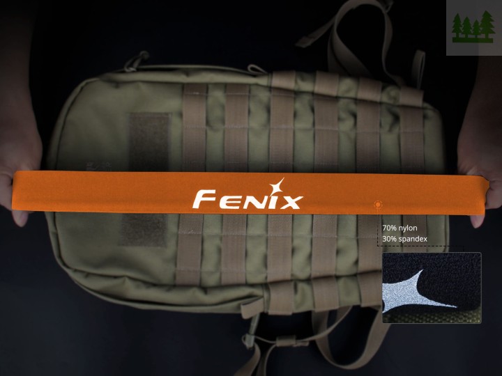 Opaska na głowę Fenix AFH-10 pomarańczowa-3 231