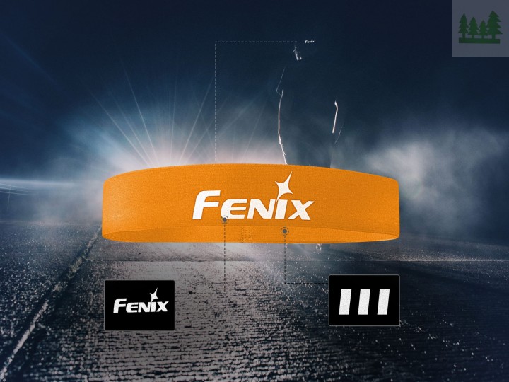 Opaska na głowę Fenix AFH-10 pomarańczowa-4 231