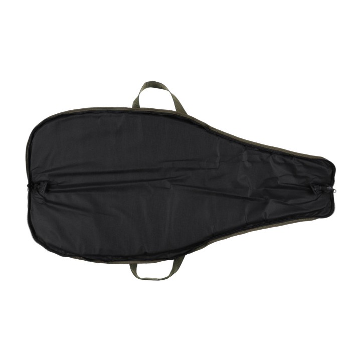 Pokrowiec Forsport na broń LPDK 12 1,25m, kolor oliwkowy, haft głowa jelenia czarna, biza oliwkowa-3 2784 