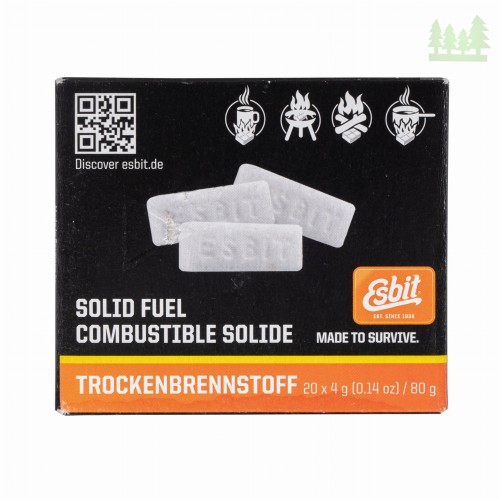 Paliwo stałe Esbit Solid Fuel 20 x 4 g- 2829 