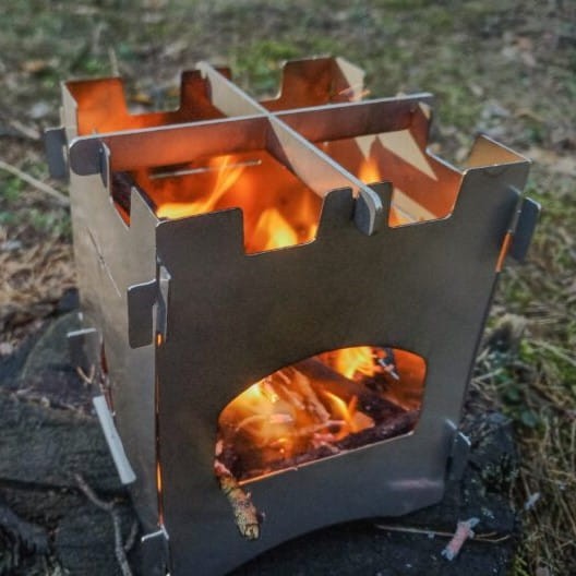 Kuchenka Piran składane SCOUT + zestaw z rusztem i paliwem-1 2836 
