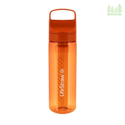 Butelka z filtrem do wody LifeStraw Go 2.0 Kyoto Orange 650 ml- 2885 